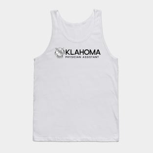 Oklahoma Physician Assistant Horizontal Tank Top